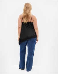 City Chic - Orielle Lace Trim Cami