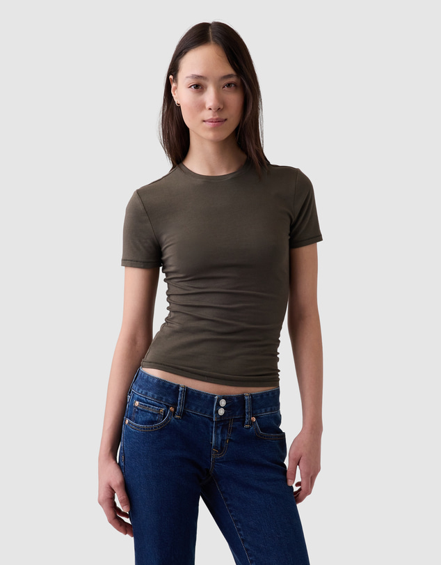 GAP - SS Closeknit Crew Top