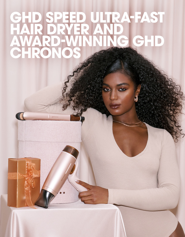 ghd - Deluxe gift set - chronos™ styler and speed hair dryer Limited Edition in Cashmere Beige