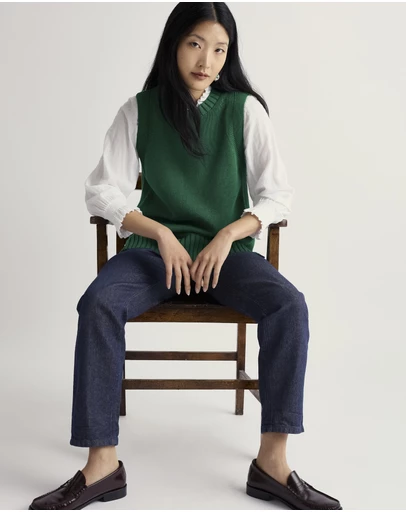 Seasalt - Seasalt Cornwall Green Redstart Vest