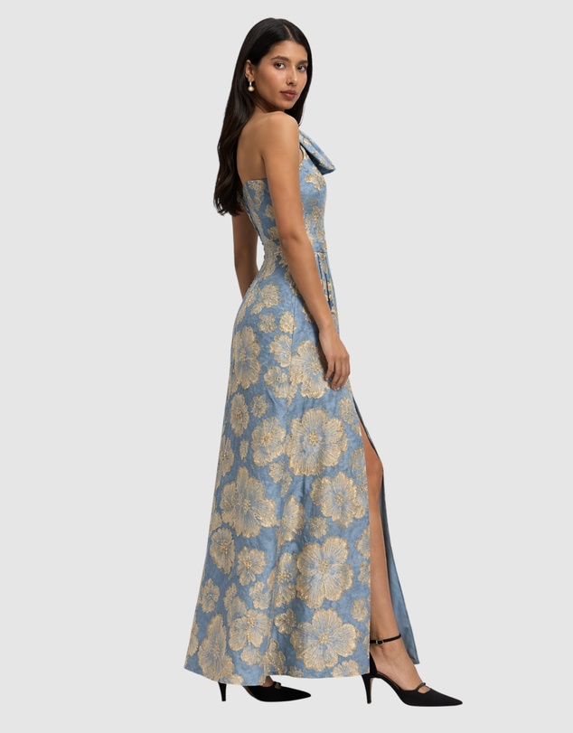 Romance by Honey and Beau - Vaelrie Bow Maxi Dress