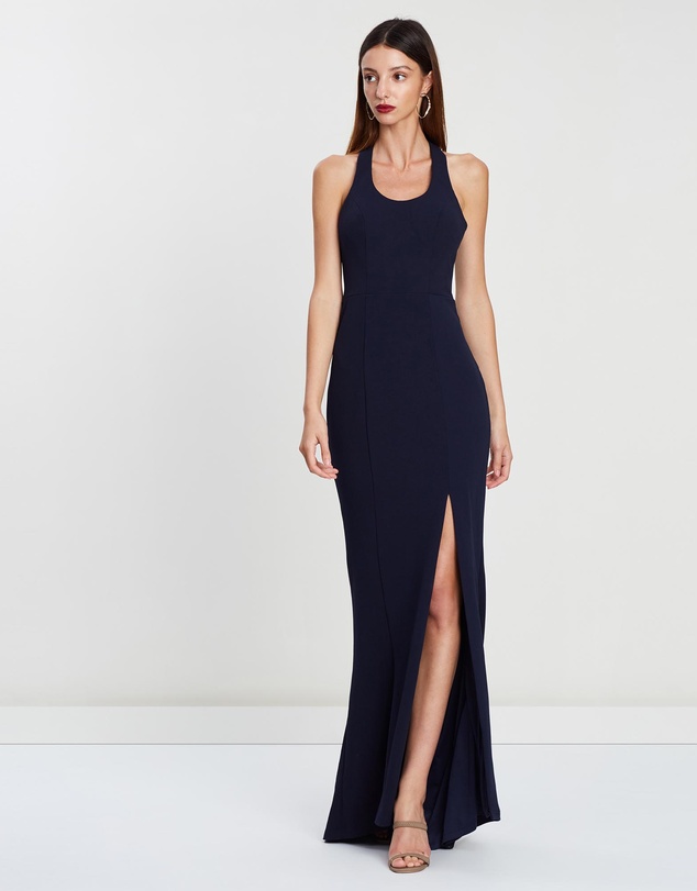 Bariano - Dreams Scoop Neck Gown