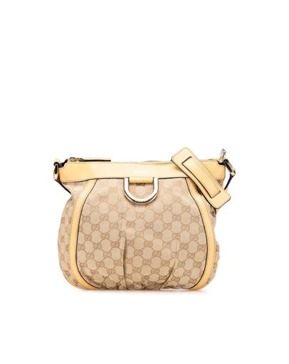 Pre-Loved by Azura Reborn - Pre-Loved GG Canvas Abbey D Ring Crossbody