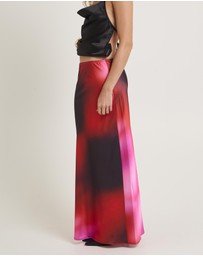 Alice In The Eve - Vila Ombre Slip Maxi Skirt