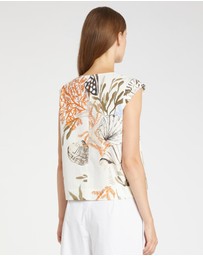 Marella - Affine Printed Top