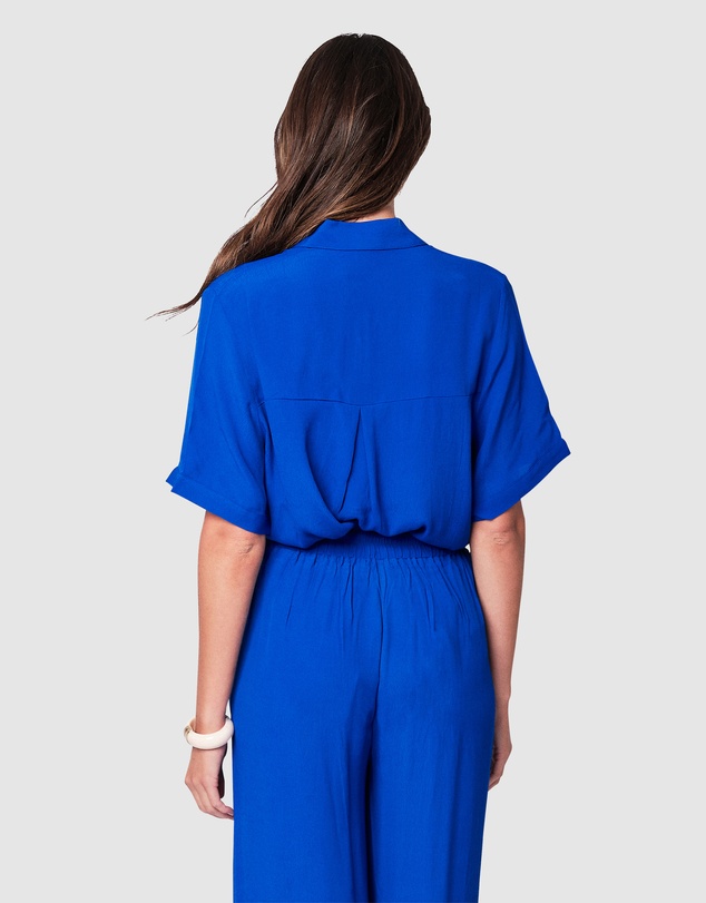 UNE PIECE - Short Sleeve Button-Up Shirt