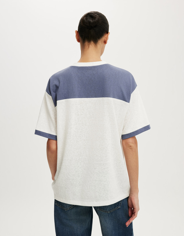 Cotton On - The Ringer Boxy Graphic Tee