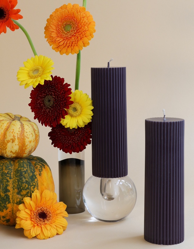 XRJ Celebrations - Pillar Liquorice Candle