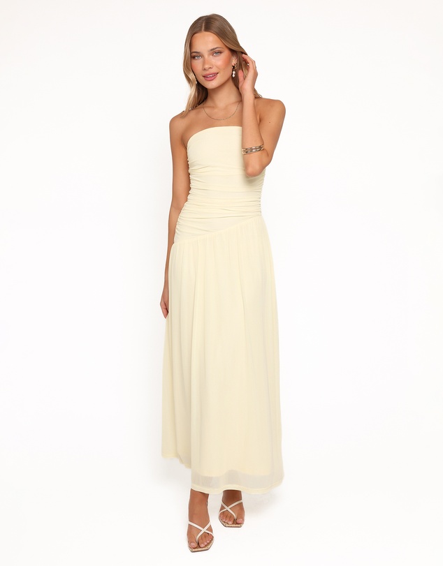 Petal & Pup - Calypso Maxi Dress - Butter Yellow