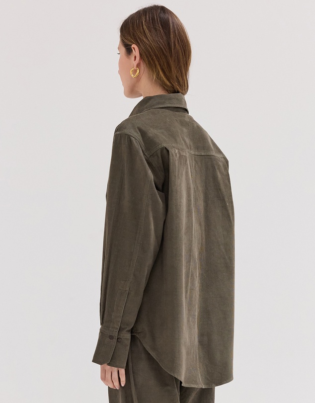 Cloth & Co. - The Corduroy Shirt Rosemary