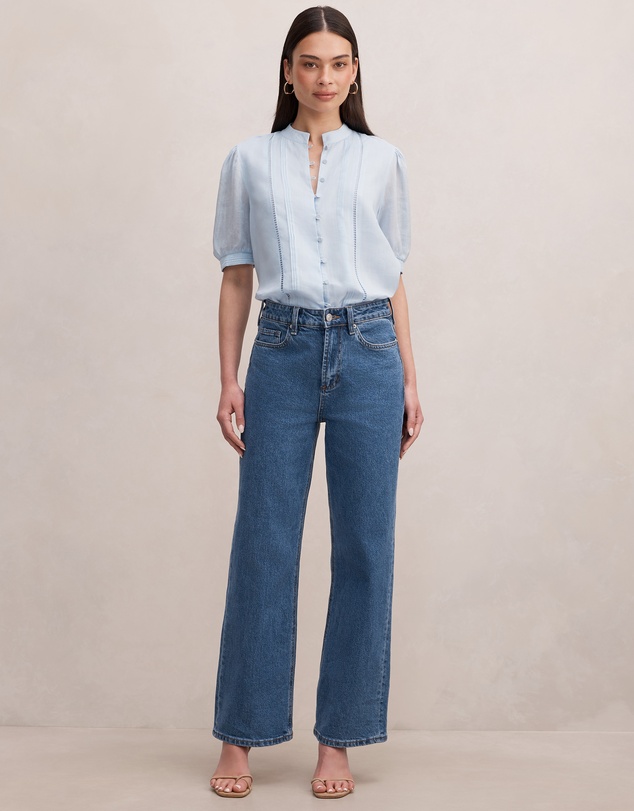 Forever New - Skye Trim Detail Blouse