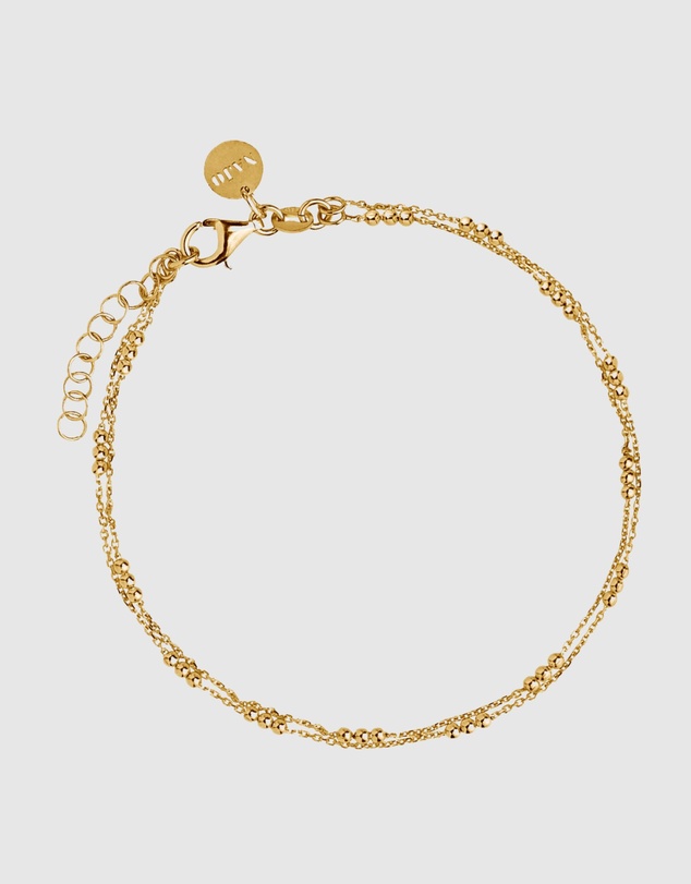 Najo - Halcyon Yellow Gold Anklet