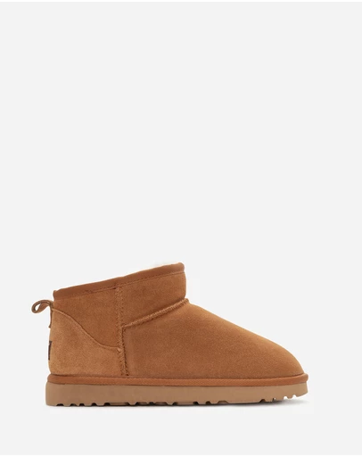 Ozwear Connection Uggs - Ugg Boots Genuine Australian Sheepskin Unisex Ankle Classic Suede