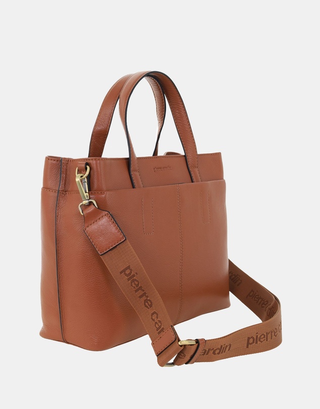 Pierre Cardin - Pierre Cardin Leather Crossbody Bag