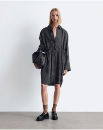 & Other Stories - Oversized Mini Shirt Dress