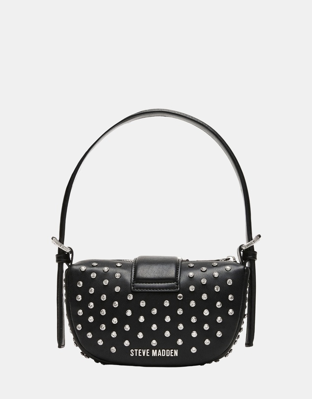 Steve Madden - BAxis Black Silver Handbag