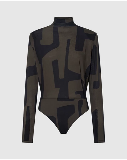 CAMILLA AND MARC - Eidra Printed Long Sleeve Bodysuit