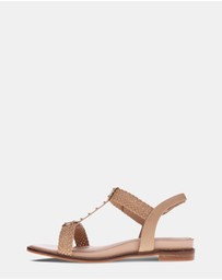 Mia Vita - Olympia Adjustable Sandal - Sand