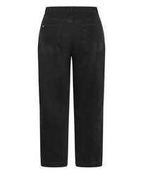 City Chic - Plus size Harley Fit Kenia Straight Jean - black wash