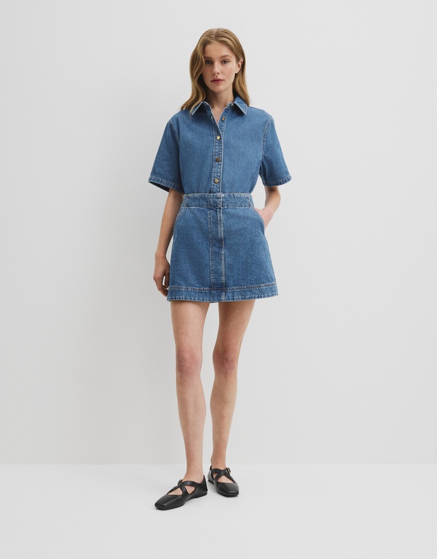 Country Road - Denim Mini Skirt