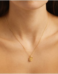 By Charlotte - Violet February Birth Flower Necklace