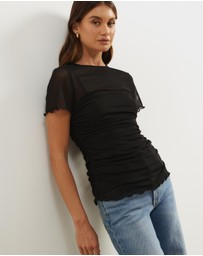 Atmos&Here - Elsie Mesh Top