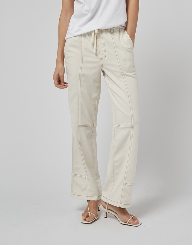 DRICOPER DENIM - Kara Cream Tencel Pants