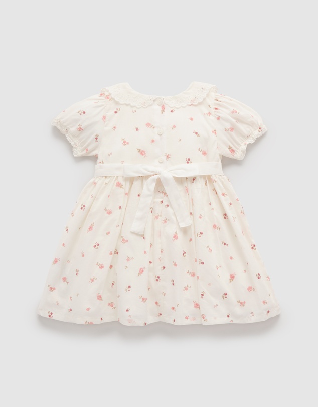 Purebaby - Rosebud Dress - Babies-Kids