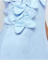 AERE - Tiera Halter Maxi Dress