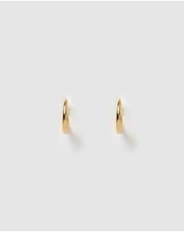 Arms Of Eve - Riley Gold Hoop Earrings - Small