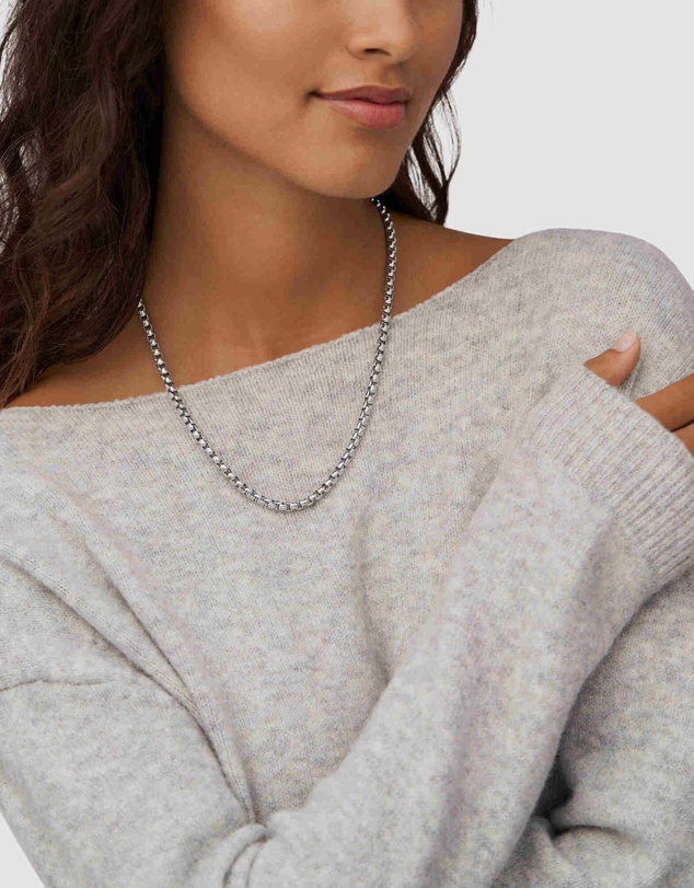Fossil - Jewelry Silver Tone Necklace