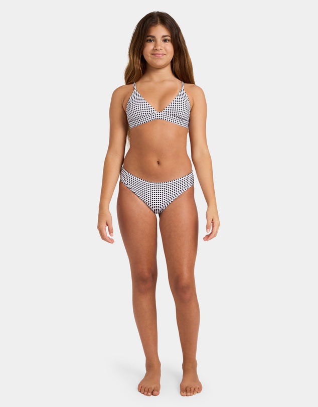 Billabong - Girls 6 to 16 Gingham Crush Tri Two Piece Swimsuit