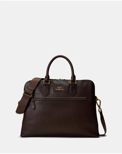 Polo Ralph Lauren - Smooth Leather Commuter Bag