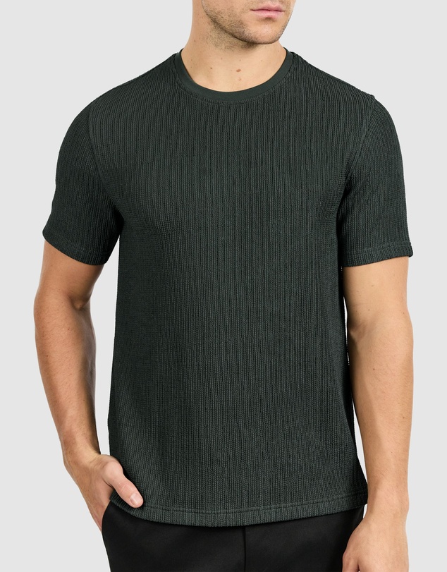 Tarocash - Bowen Textured T Shirt