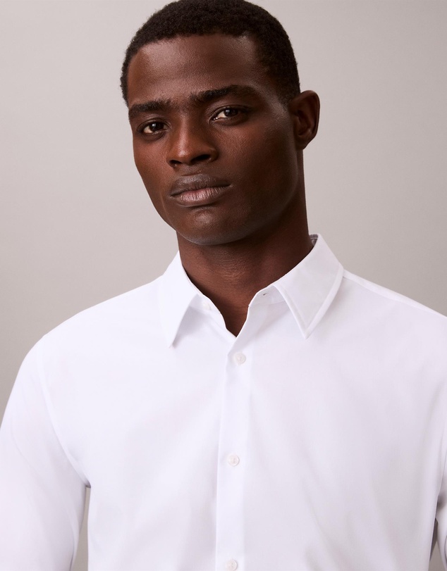 Calvin Klein - Supima Cotton Stretch Slim Shirt