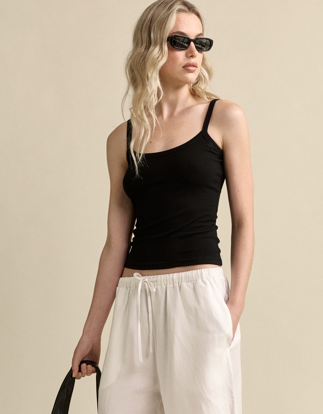MVN - Long Linen Shorts