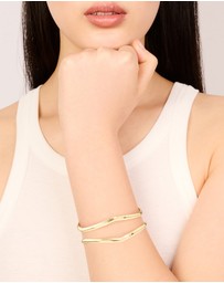 Lovisa - Gold Plated Open Wire Wrist Cuff