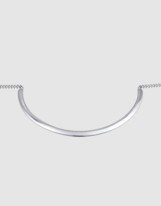 Elli Jewelry - Chunky Choker Necklace in 925 Silver