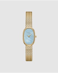 Breda - Jane Tethered Gold and Metal Mesh Watch, 18MM