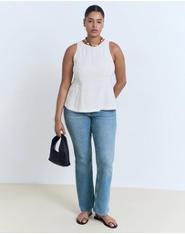 M.N.G - Fiona Flared Mid-Rise Jeans
