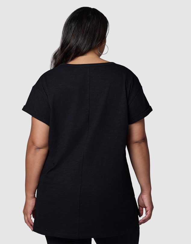Indigo Tonic - Megan Slub Tee