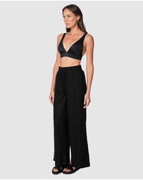 UNE PIECE - Linen Palazzo Pants