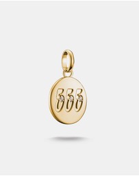 THOMAS SABO - THOMAS SABO Connect Charm angel number 555 with stones Gold