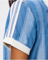 adidas Originals - Denim Football Jersey Shirt