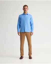 Oxford - Copper European Linen Shirt