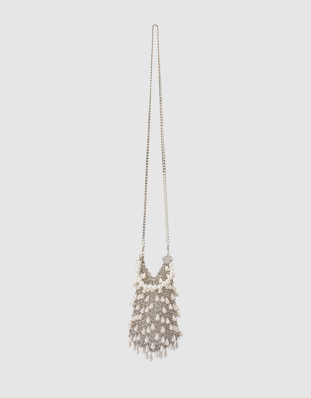 Olga Berg - Jaden Pearl Chainmail Bag