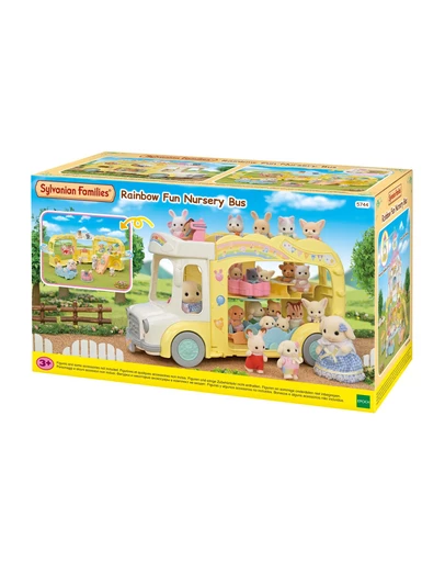 Sylvanian Families - Sylvanian Families Rainbow Fun Nursery Bus