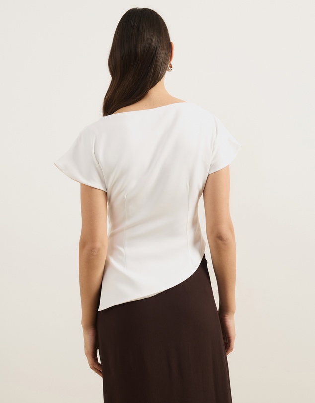 Atmos&Here - Poppy Ruched Waist Top