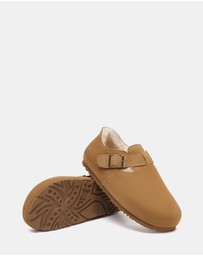 EVERAU - EverAU Ugg Hazora Cow Suede Upper Loafer Oxfords Flats