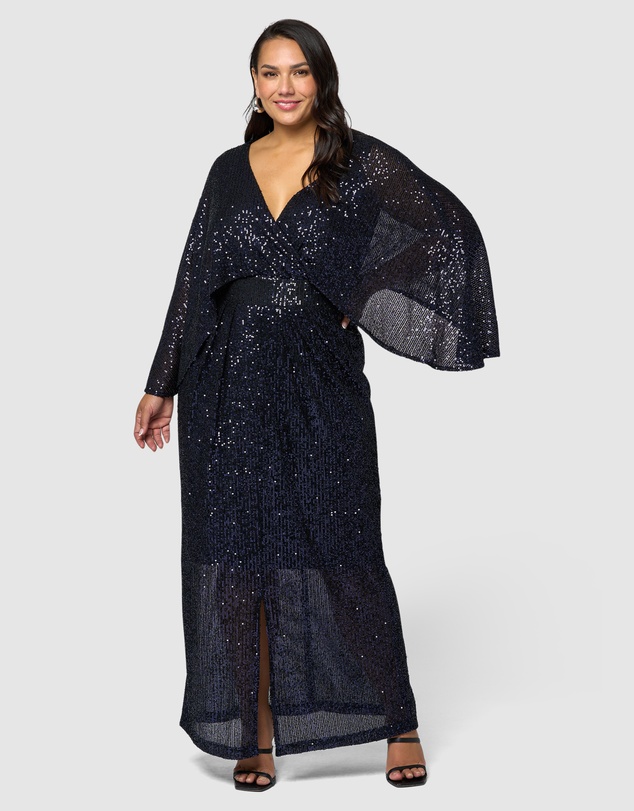Pink Dusk by Curve Project - Red Carpet Ready Maxi Dress
